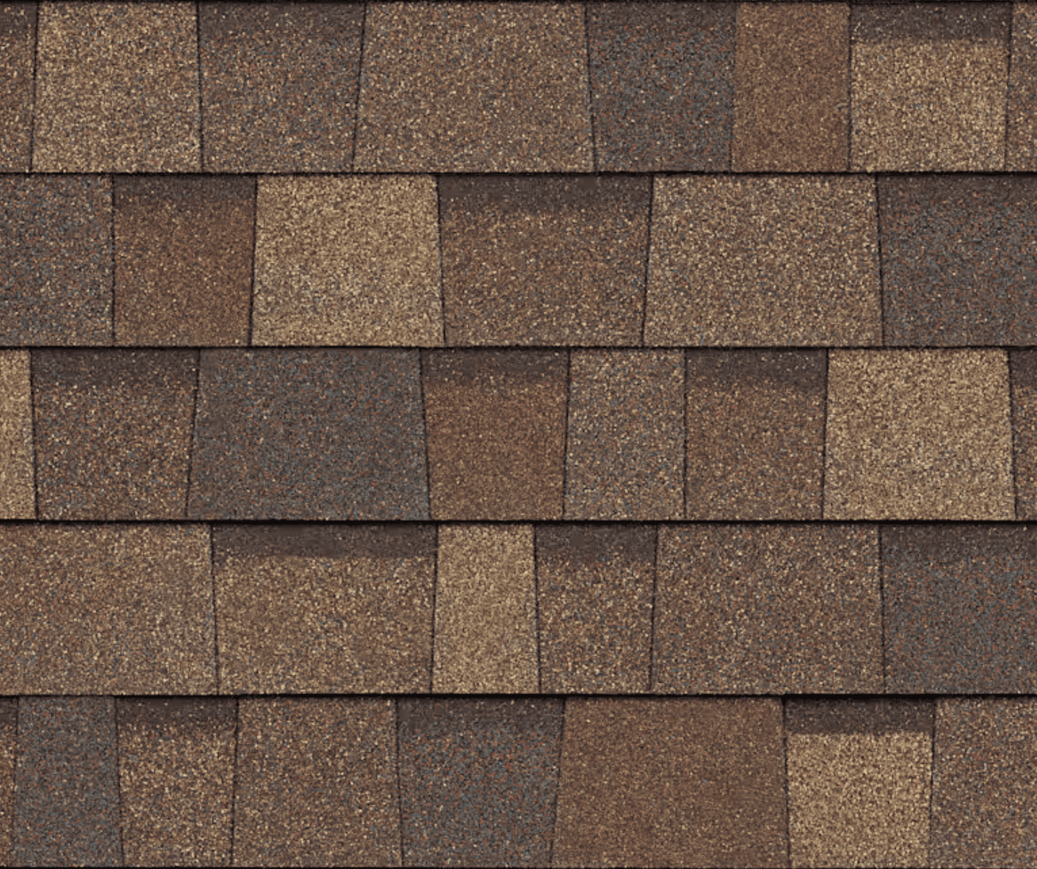 Full-bleed swatch image of Owens Corning TruDefinition Duration shingles in Desert Rose color.