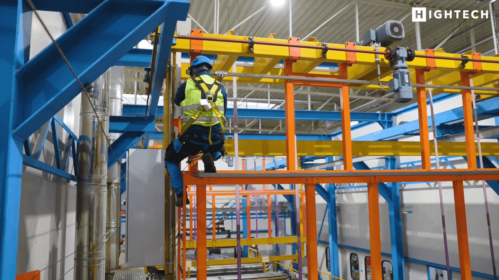 zabezpieczenie linii produkcyjnych i antresol