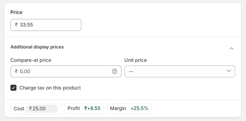 Shopify COGS report under Analytics Reports Finances"