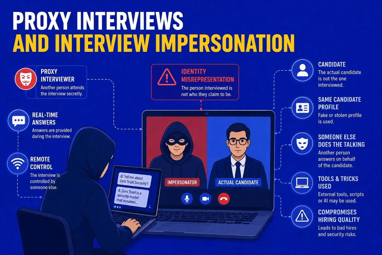 Proxy Interviews and Interview Impersonation
