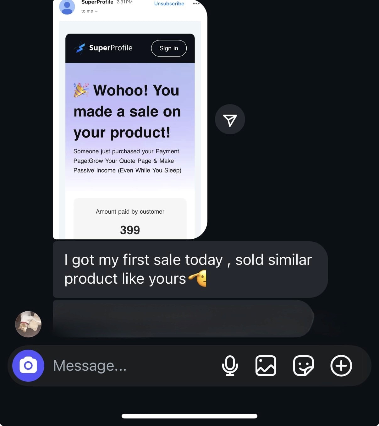 Student Results Proof