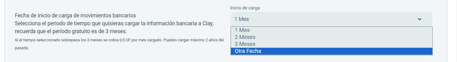 Conecta tu banco con Clay