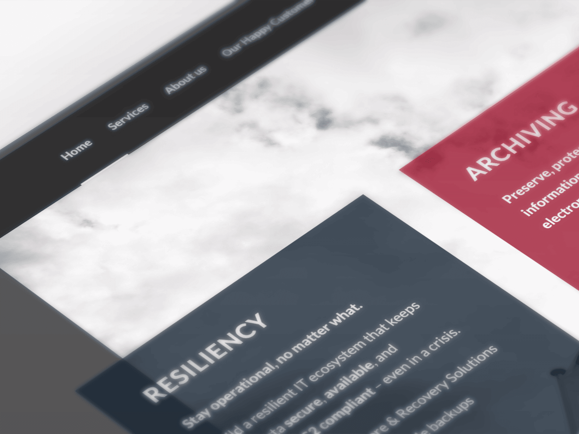 Labgroup site mockup