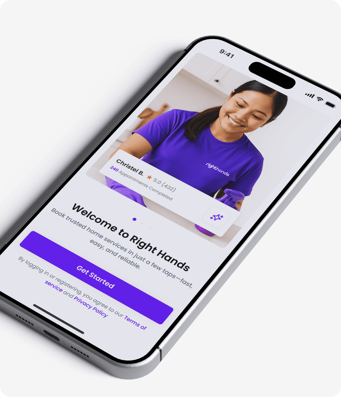 Right hands mobile app
