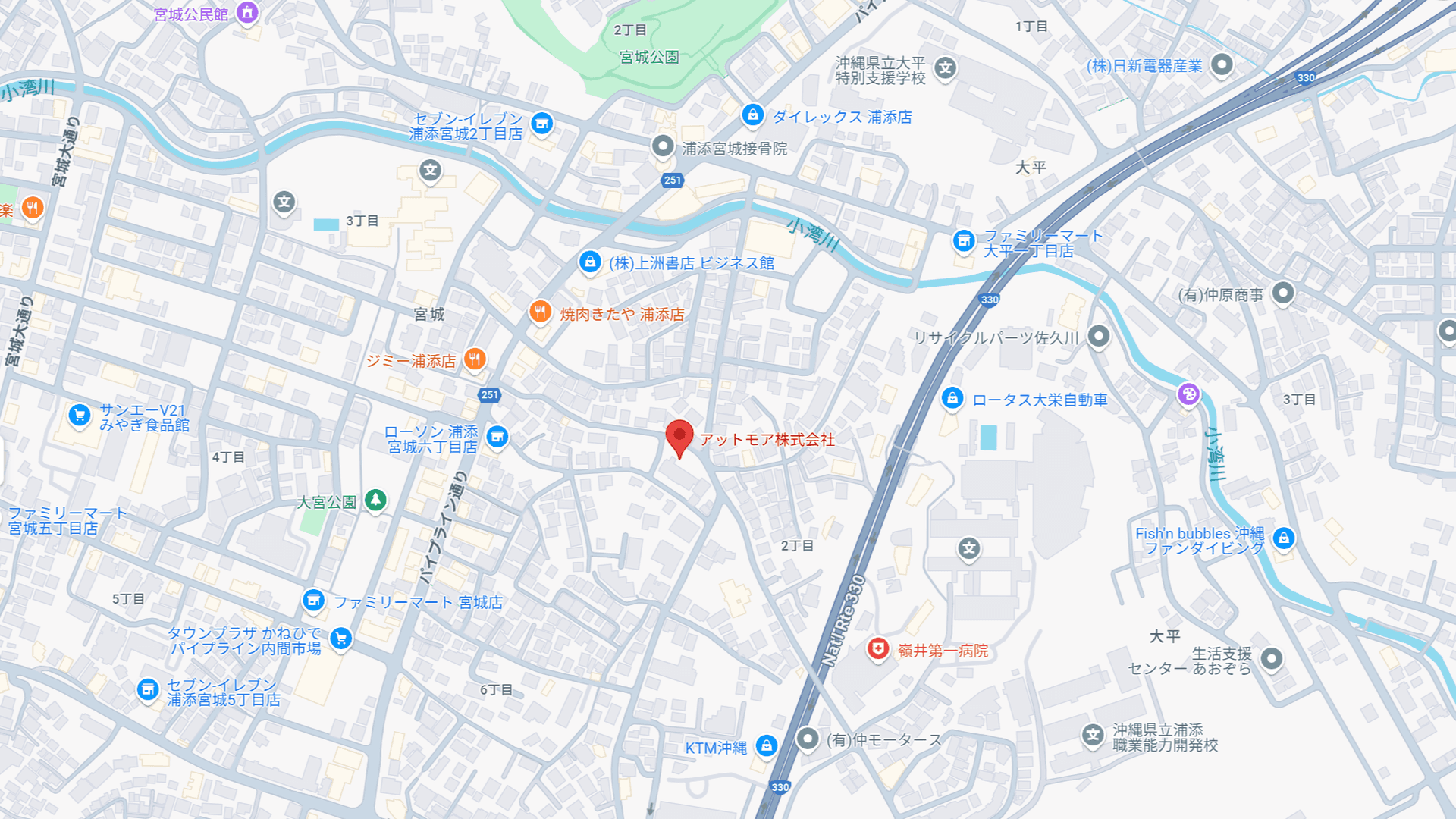 アットモア株式会社の所在地