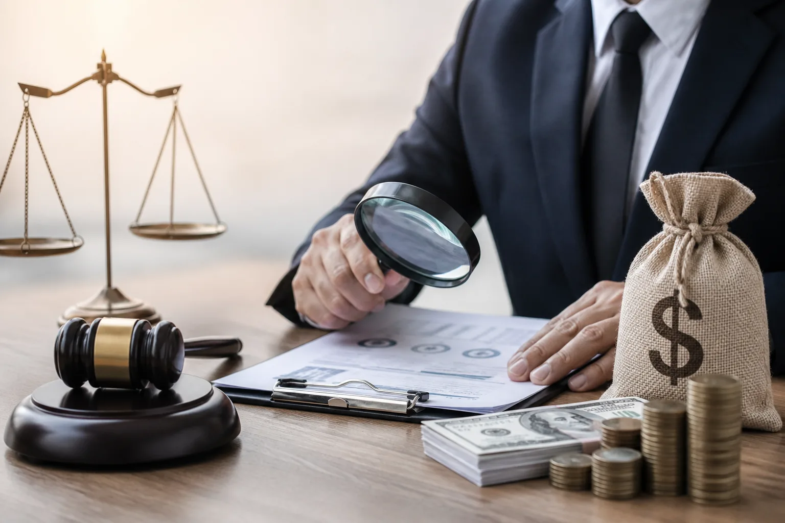 Anti Money Laundering Duties for Dubai Businesses beside a Dubai trade license document and a