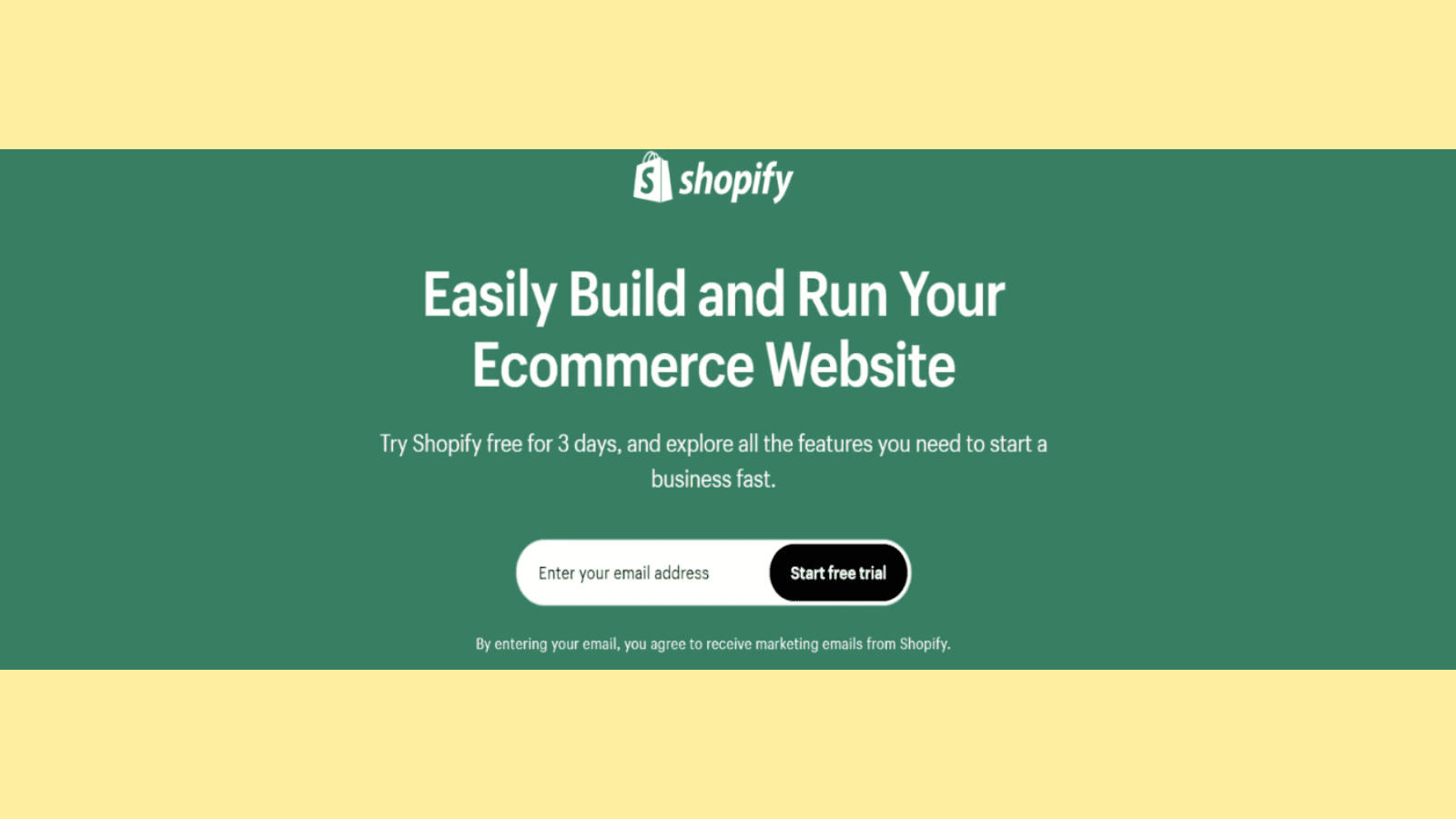 Shopify example