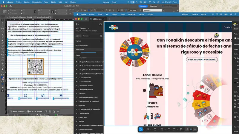 Diseño de interfaz con jerarquía editorial: priorización de arquitectura de información y estilos visuales que guían la lectura del usuario en entornos digitales.