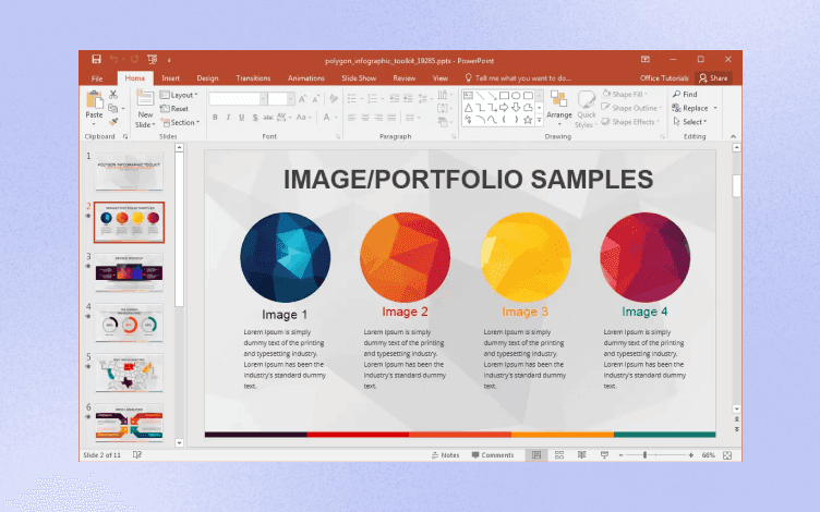 Infographic templates in powerpoint