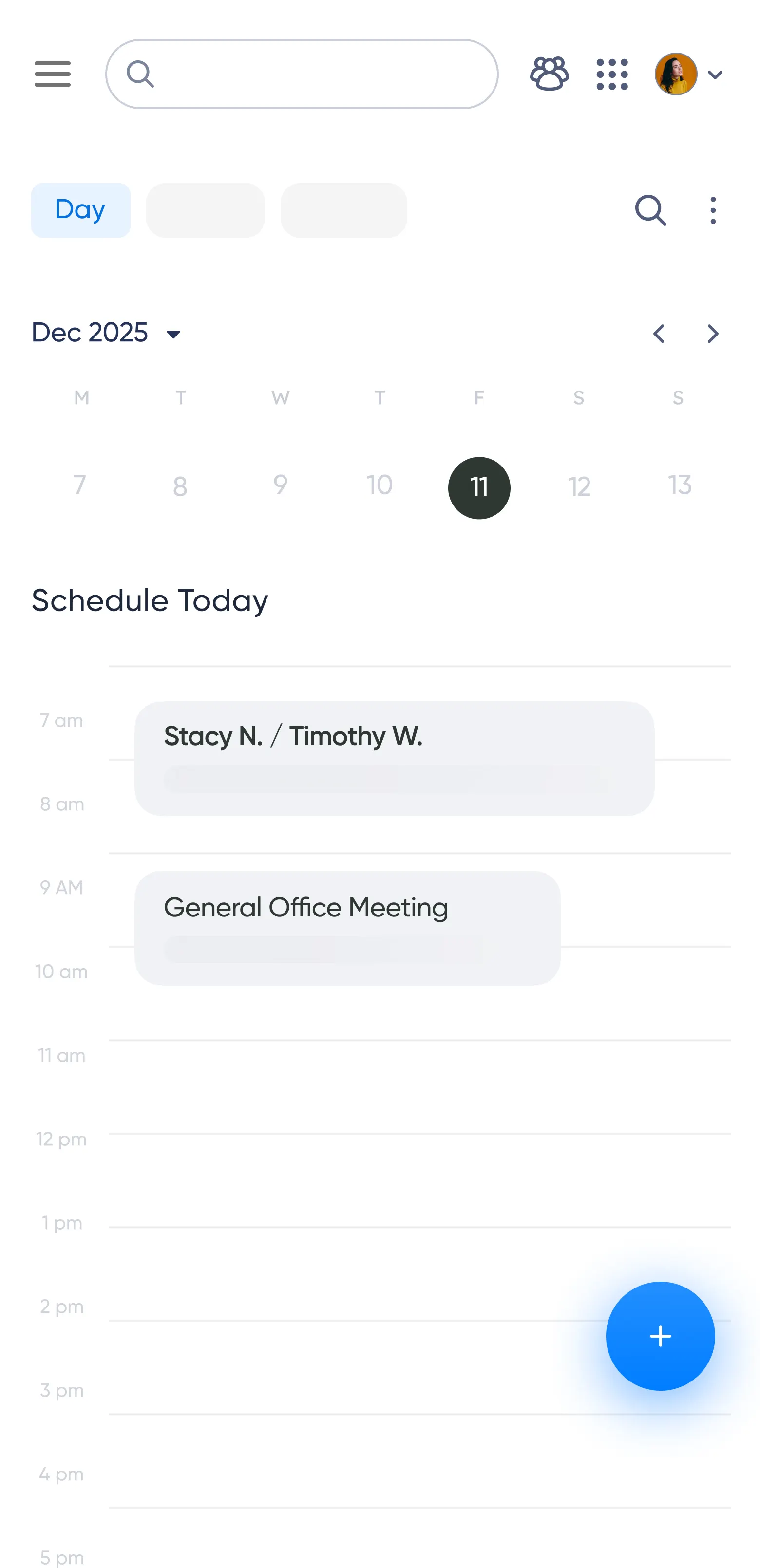 Calendar - Scheduling