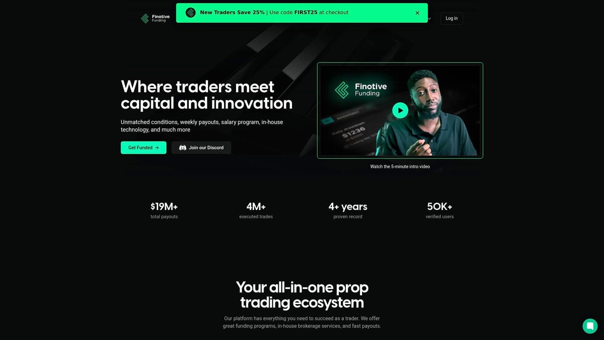 7 Essential One Step Challenge Prop Firm Picks for 2026 - Finotive Funding: Customizable Accounts & Tools