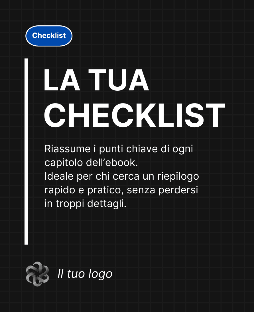La tua checklist | Entmynd