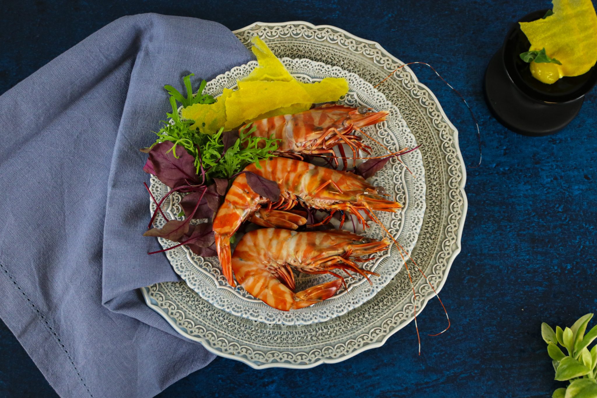 Someone checking items off of a check list