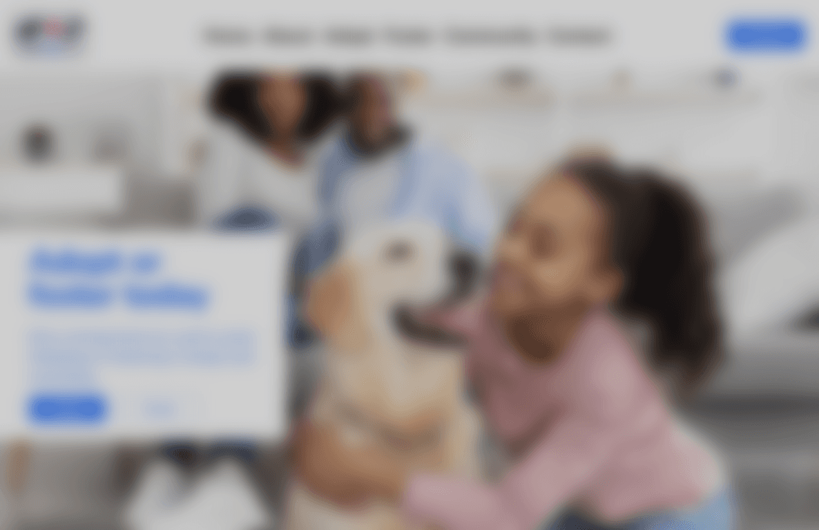 A close up of a blue object with a blurry background