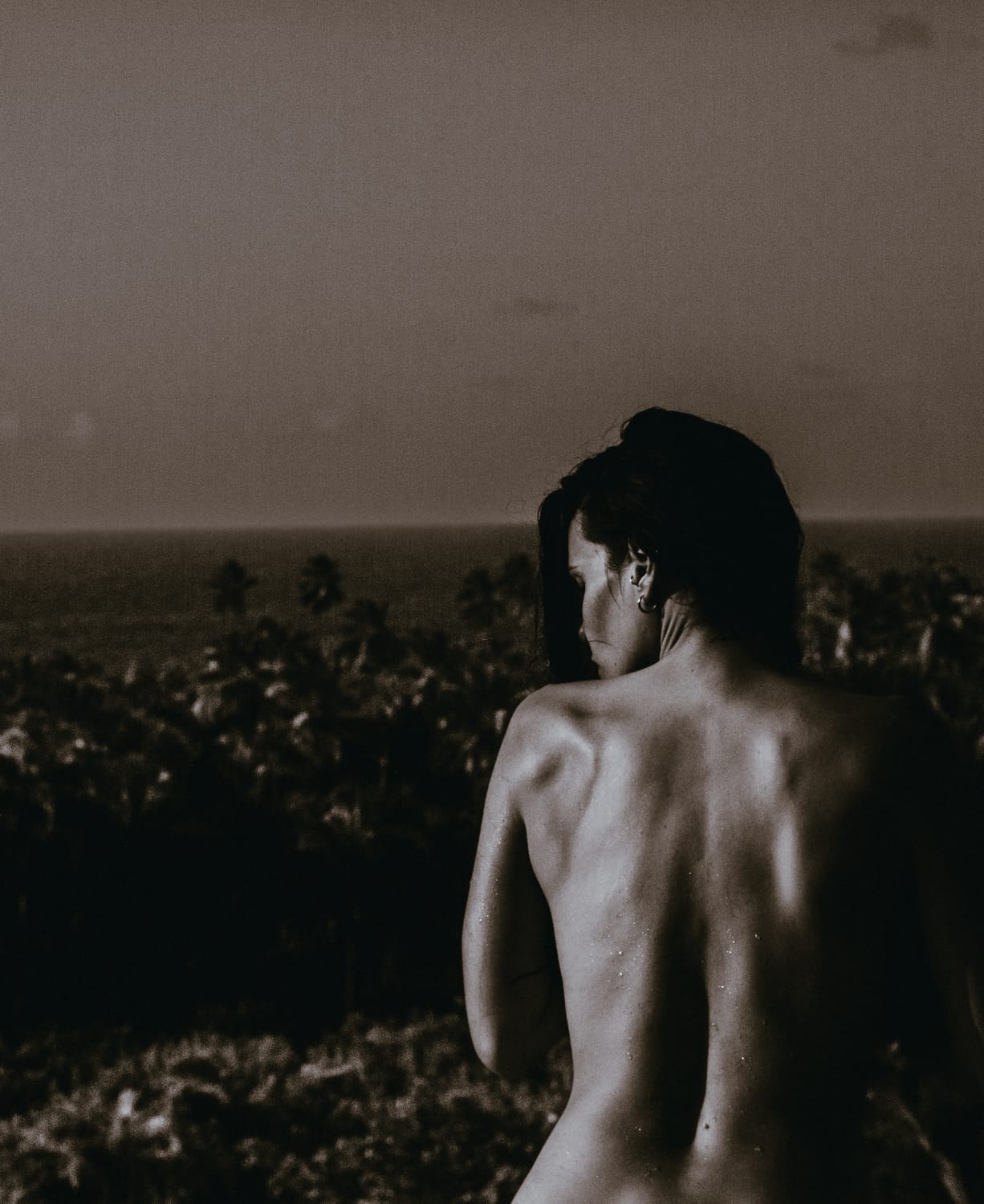 Blue Glow: Studio Portrait Series