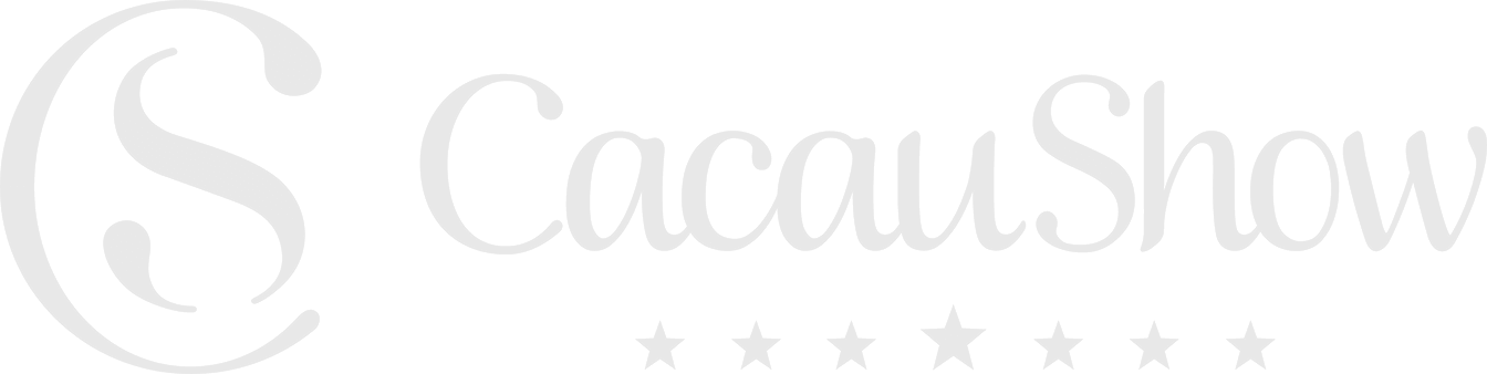 Logo Cacau Show branca