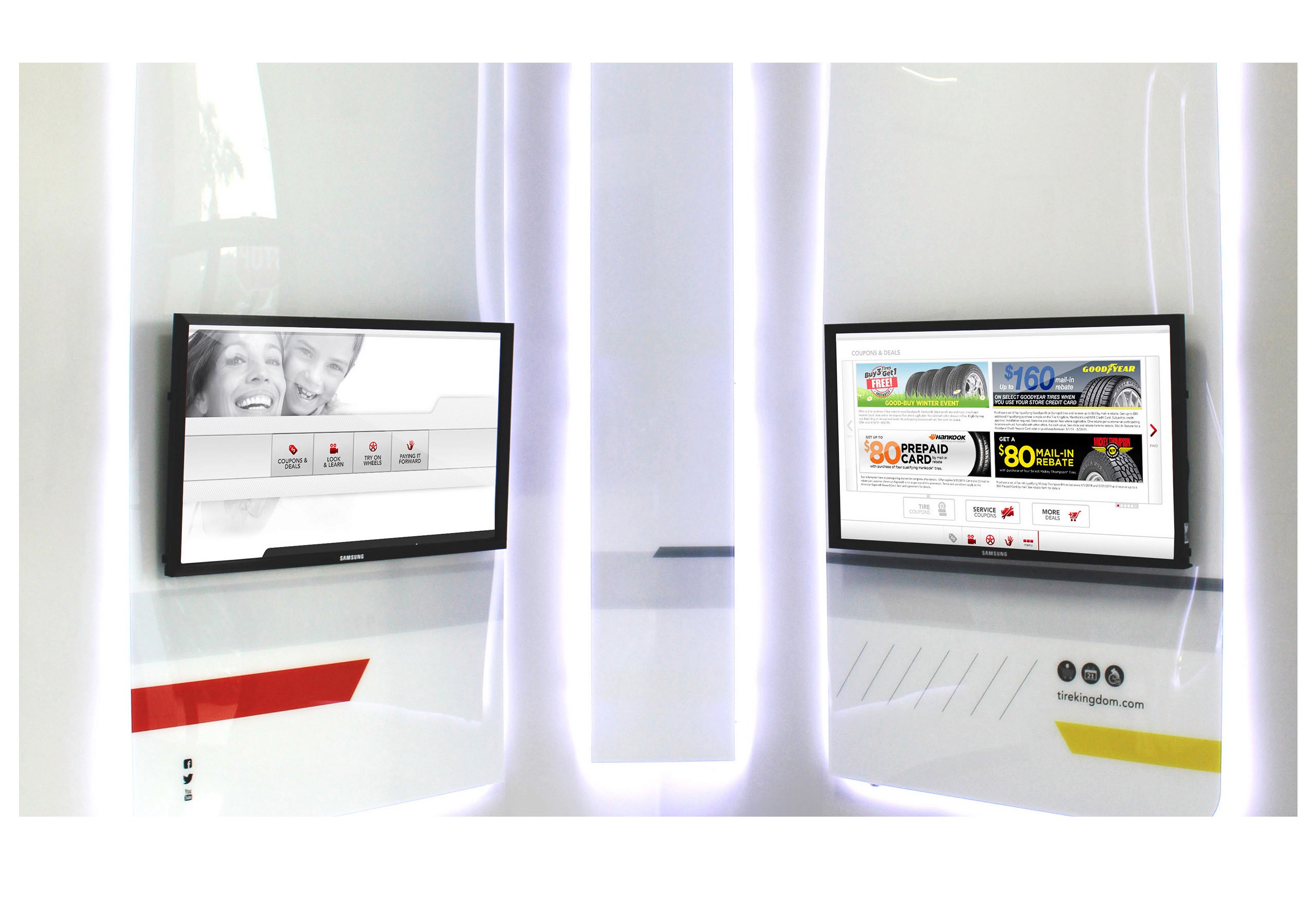 Touchscreen Display In Store