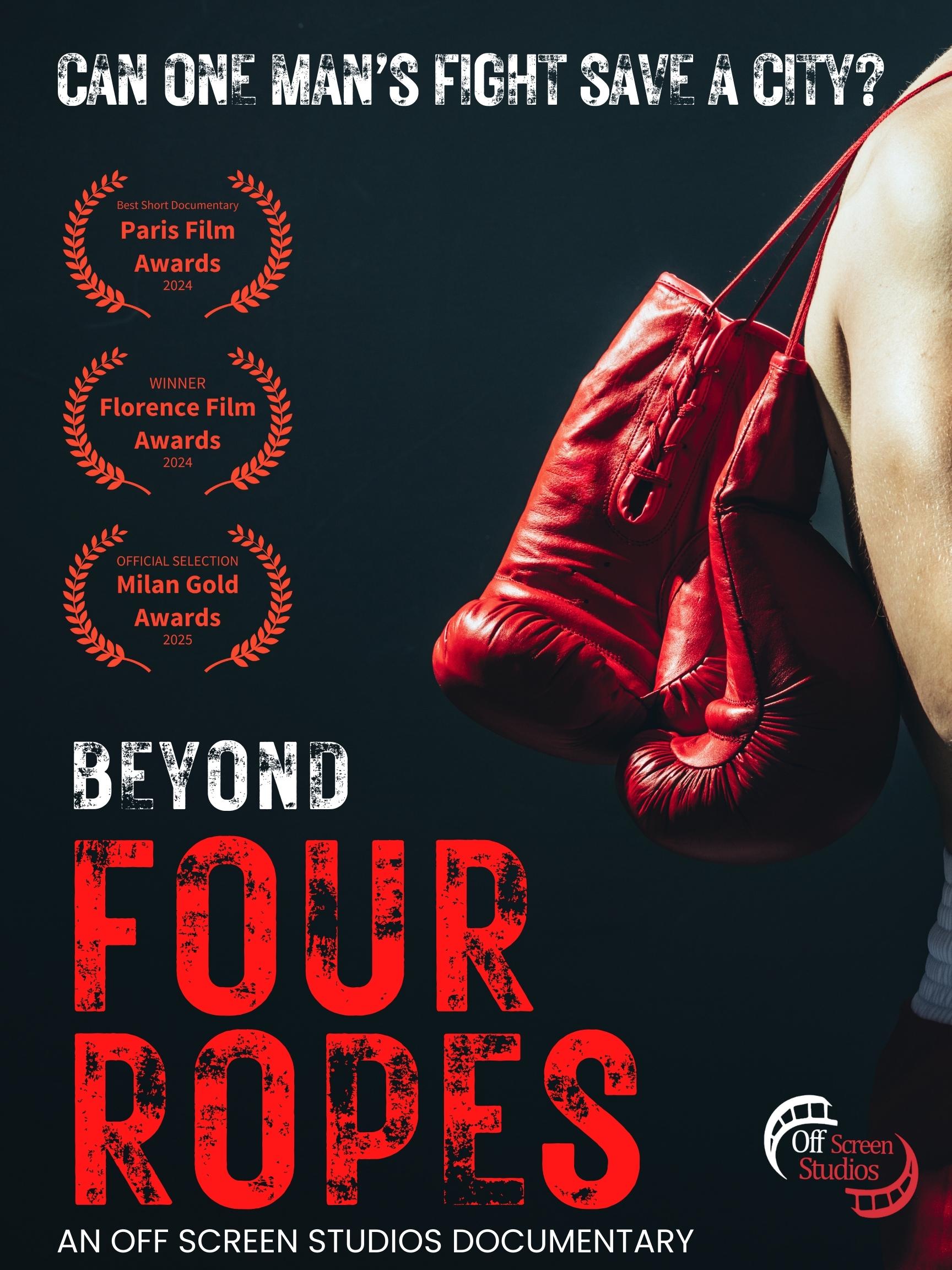Poster design for 'Beyond Four Ropes' short film