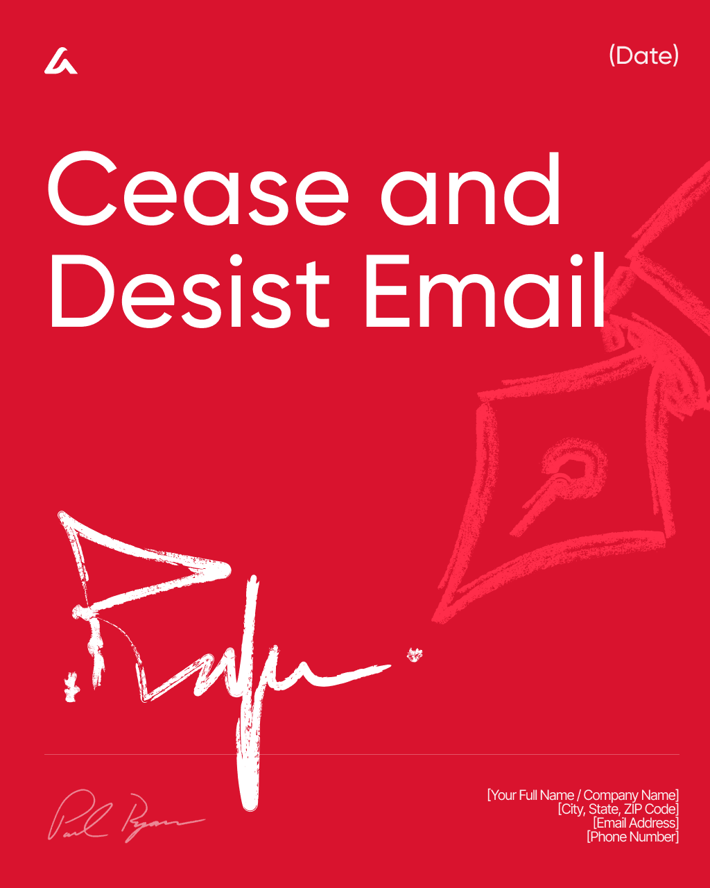 Cease and Desist Email