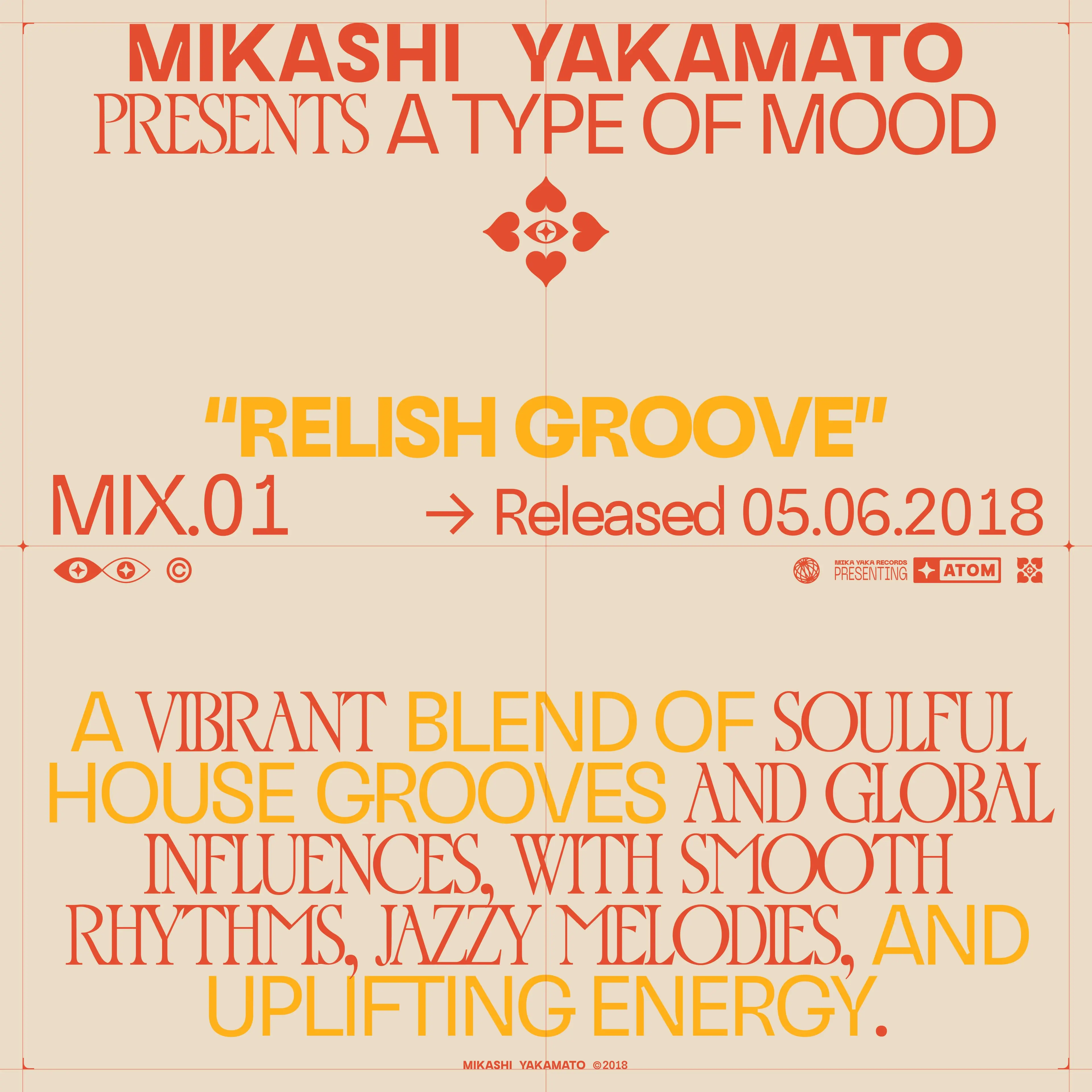 Relish Groove - Mix 1 - MIKASHI YAKAMATO