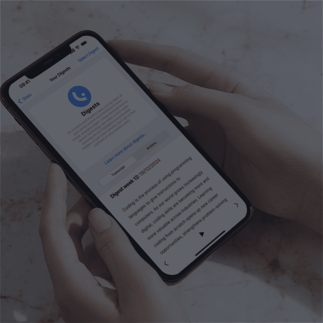 Lernzy weekly digests