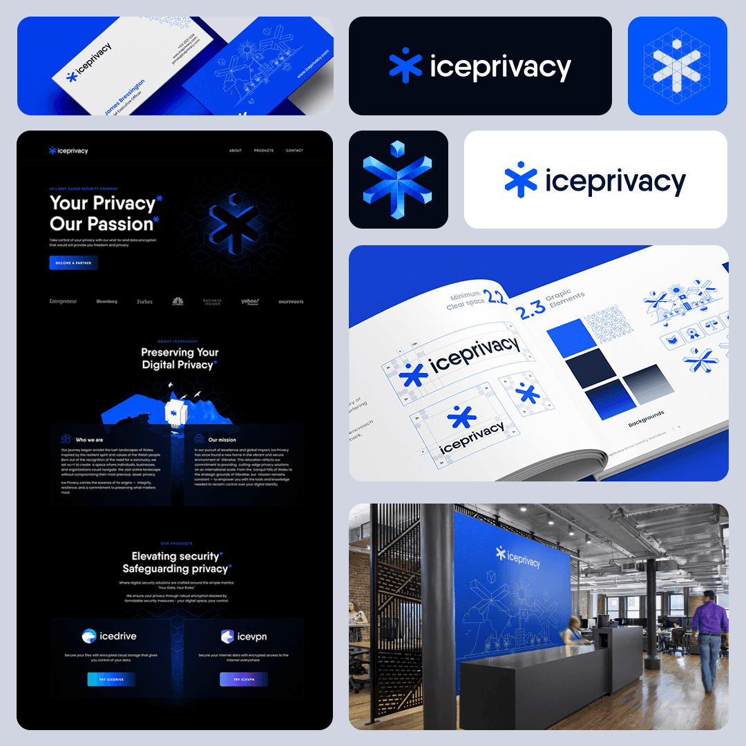 Bright orange drawstring fabric bag tied at the top, printed with a bold black smiley face and the text “Smiley Co” above it against an orange background.