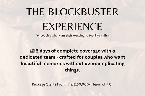 medium level package for bindu weddings