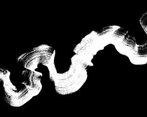 A close-up of a hand wearing multiple decorative rings against a blue background.