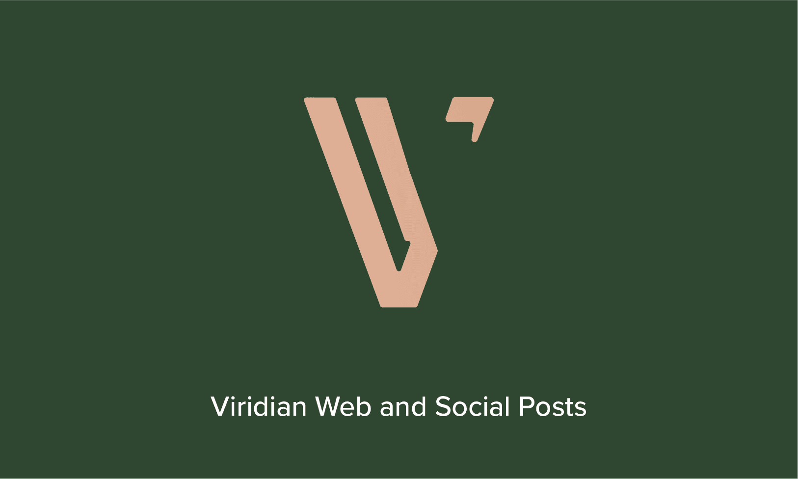 Viridian Social Posts Cover