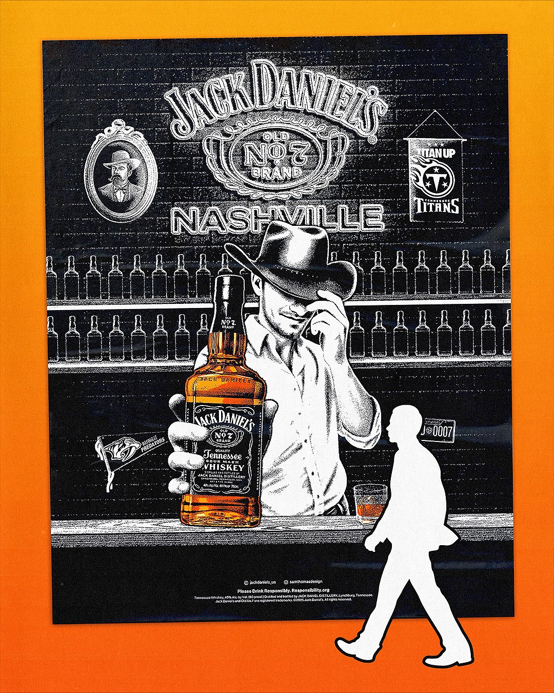 Jack Daniel's - Nashville Mural
