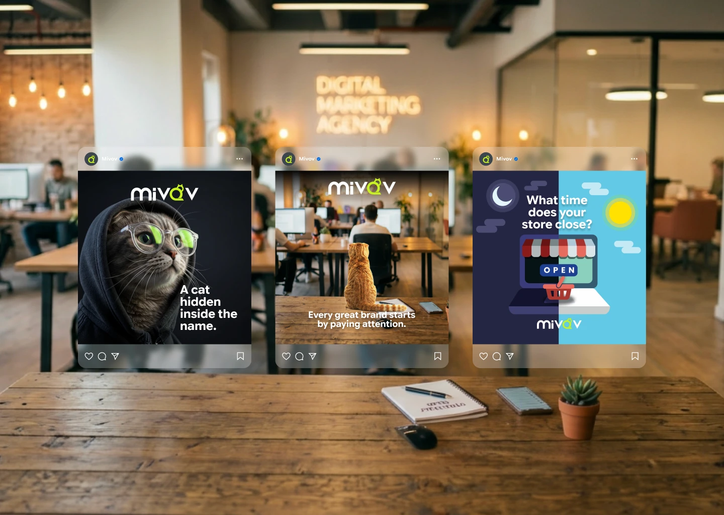 Mivov Dijital Marketing Agency Logo