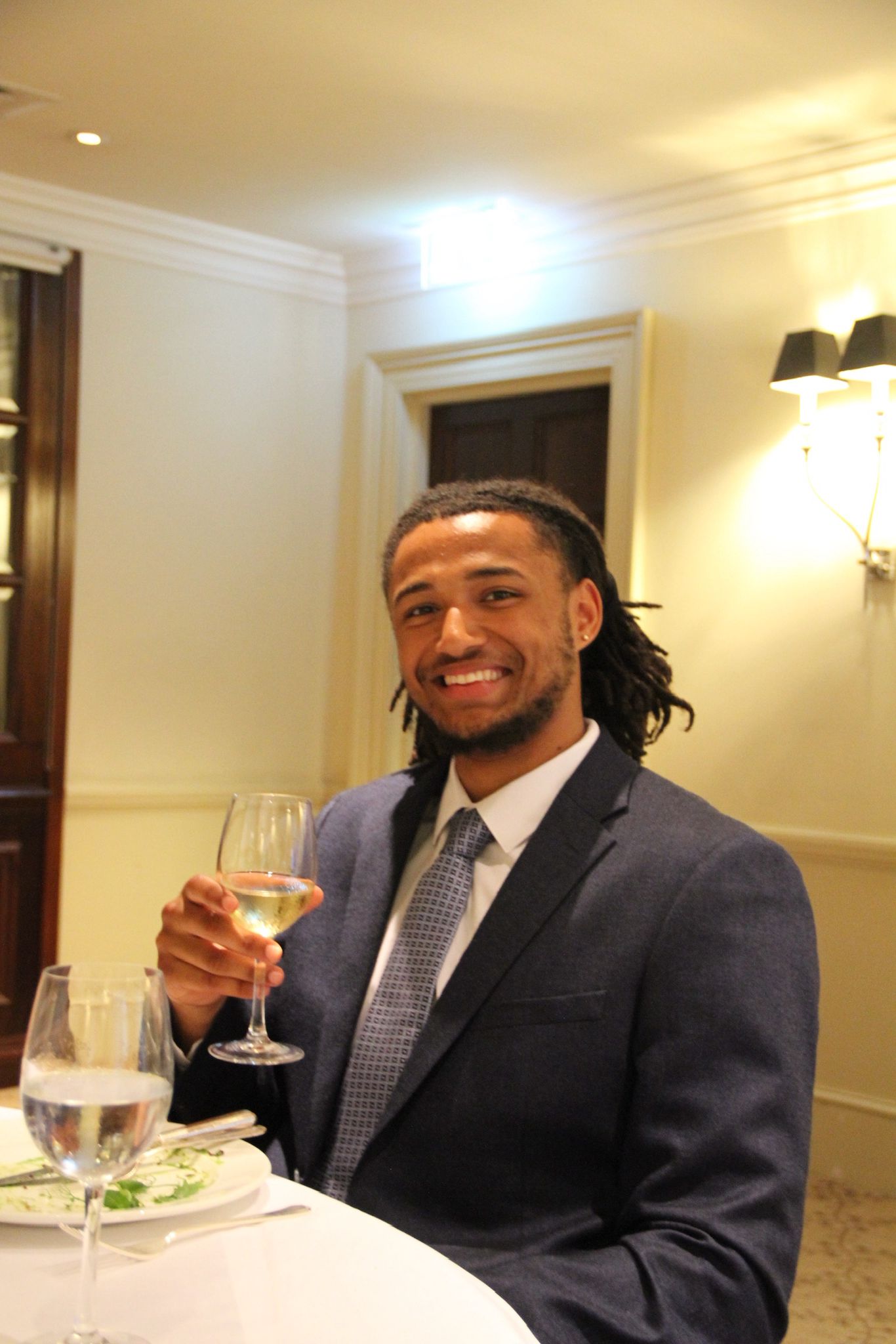 A photo of one of the founders, Josh