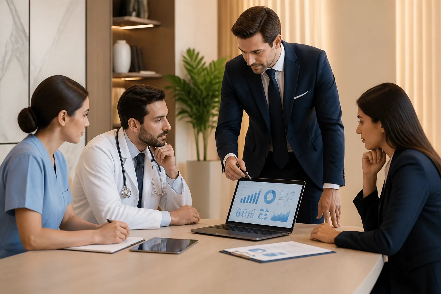 a Health management consulting services