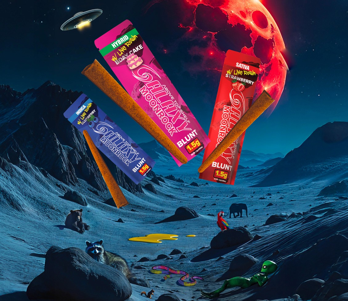 Vertical coffee can mockup with clean monochrome label design