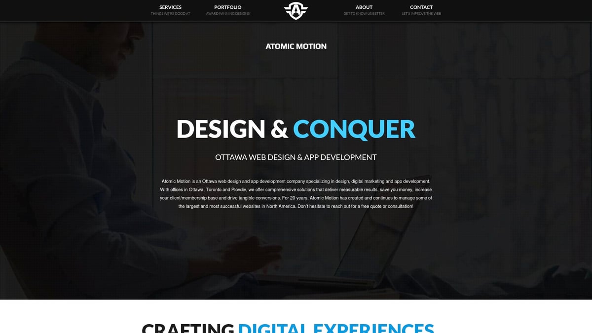 7 Best Web Design Ottawa Agencies to Watch in 2025 - Atomic Motion
