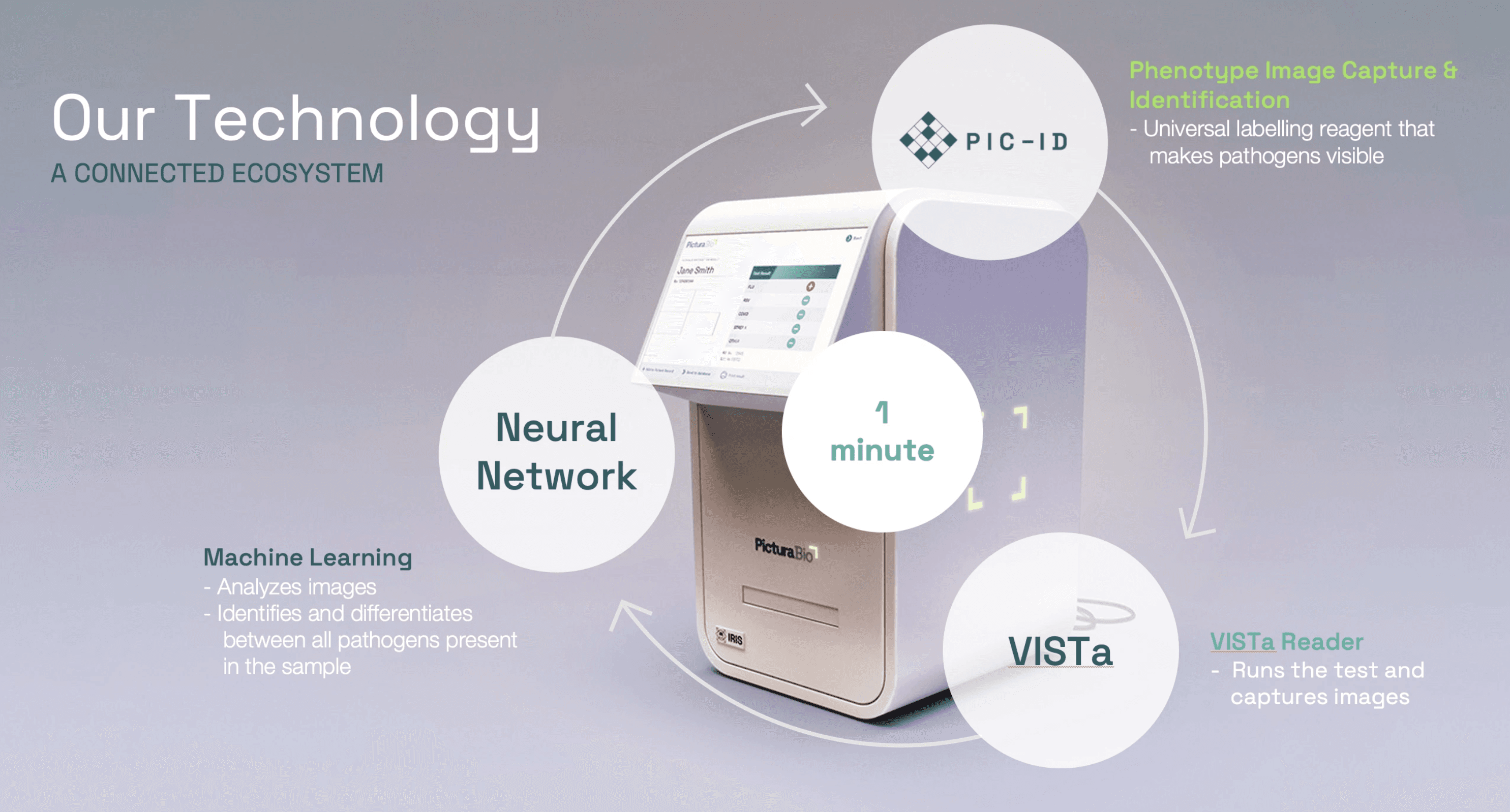 brand technology ecosystem for Pictura Bio