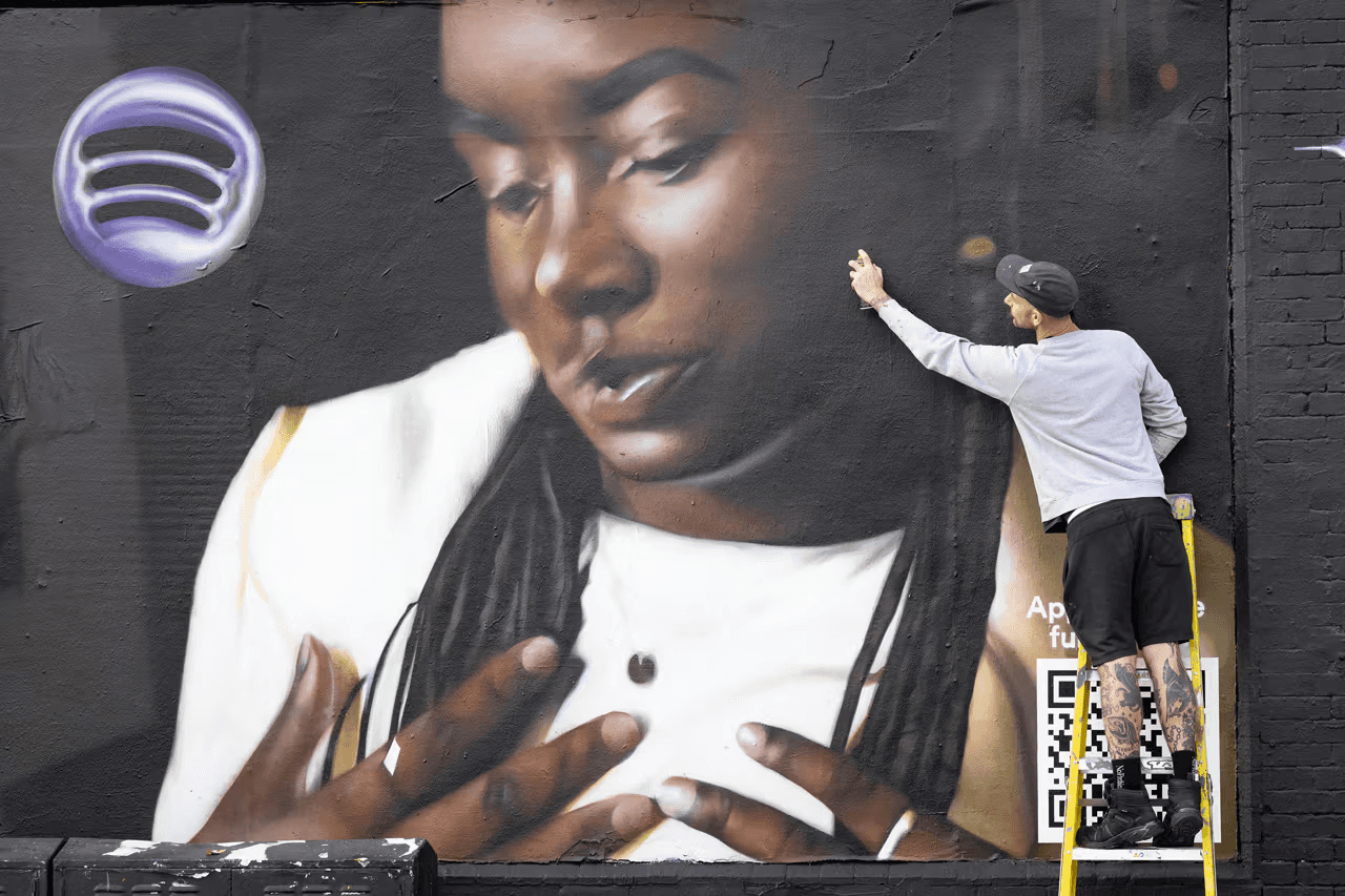 Athlete walking post-run in minimalist fitness photography for supplement brand