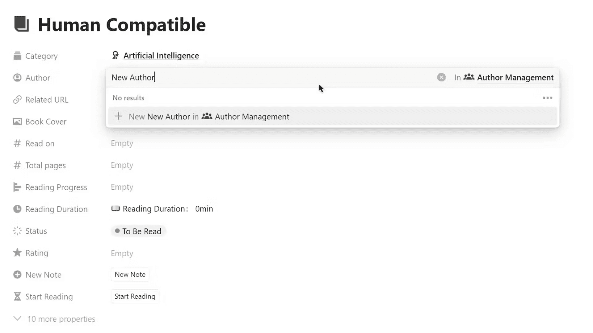 Image showing how to add a new book to track.