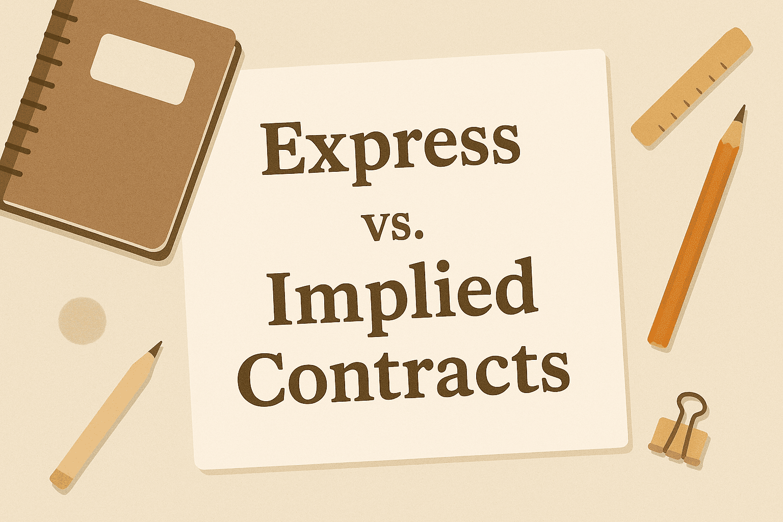express vs implied contract