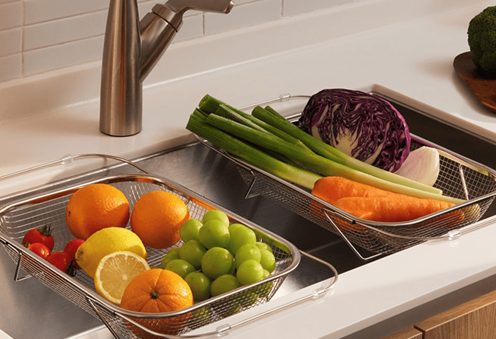 A delicious pepperoni pizza with fresh basil and blueberries.