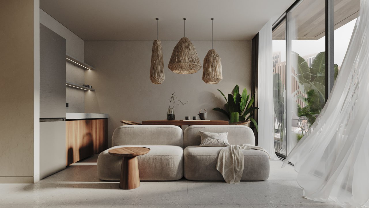 1-спальная вилла площадью 96 м² с крышей в Пандава Хиллс