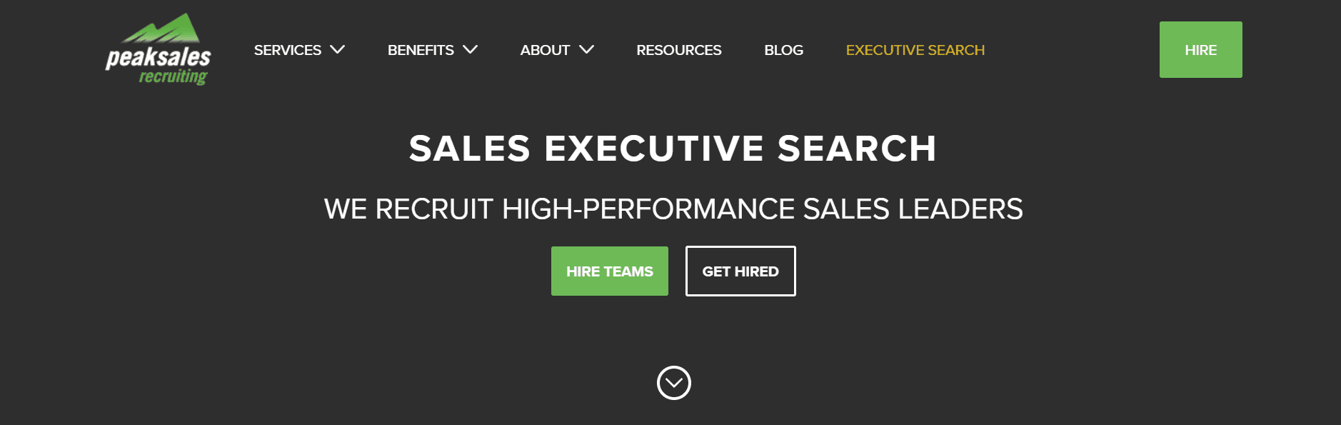 peak sales - Best Sales Recruiting Firms