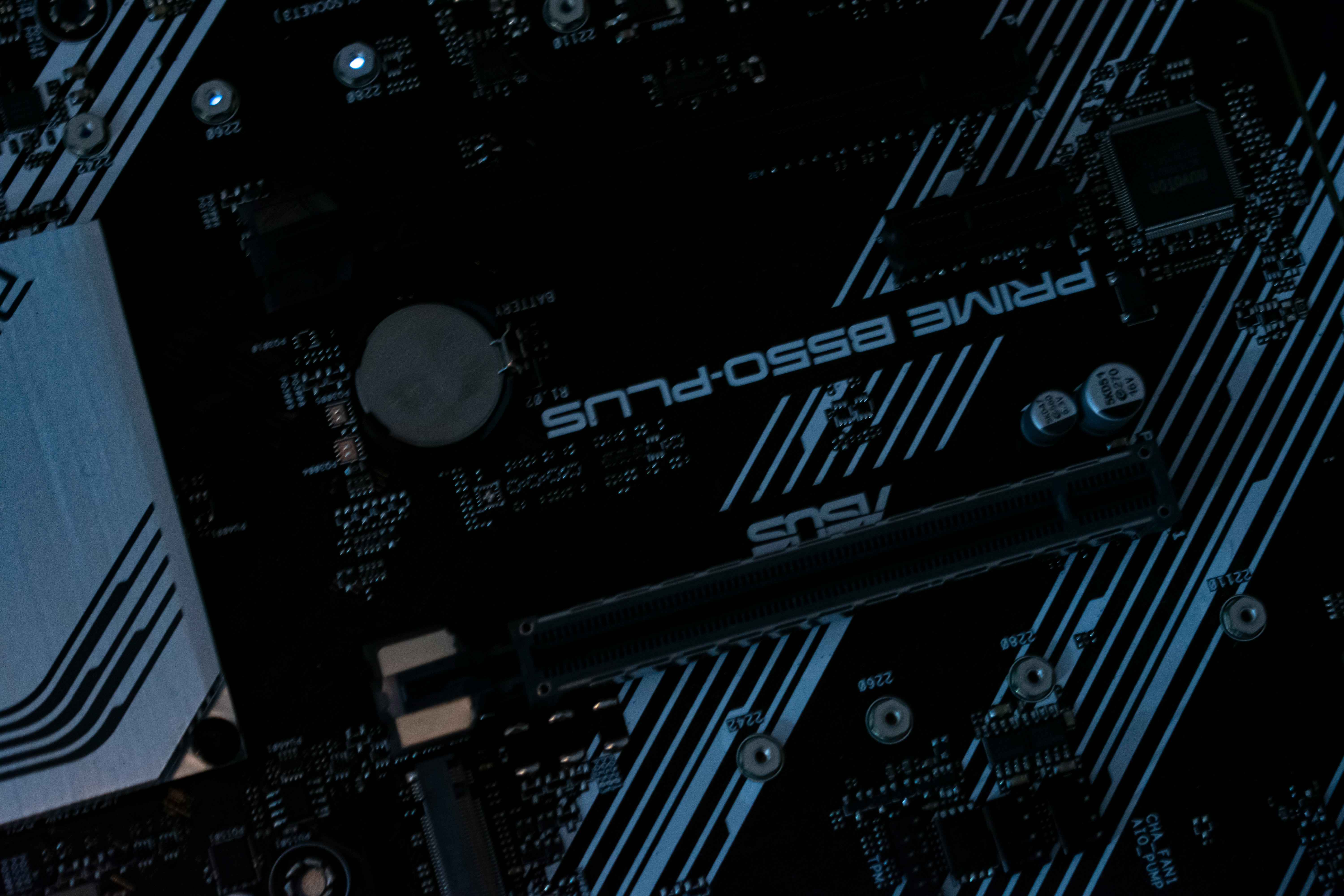 Asus prime b550-plus motherboard.