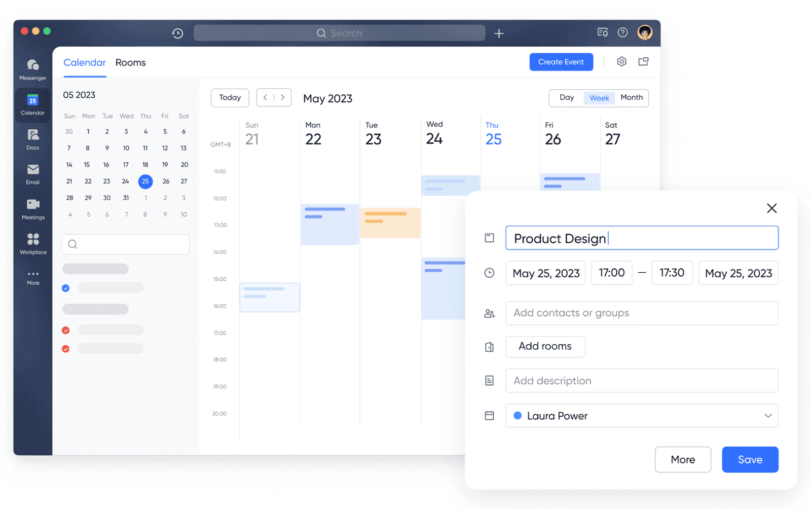 manage your schedule in Lark calendar&nbsp;