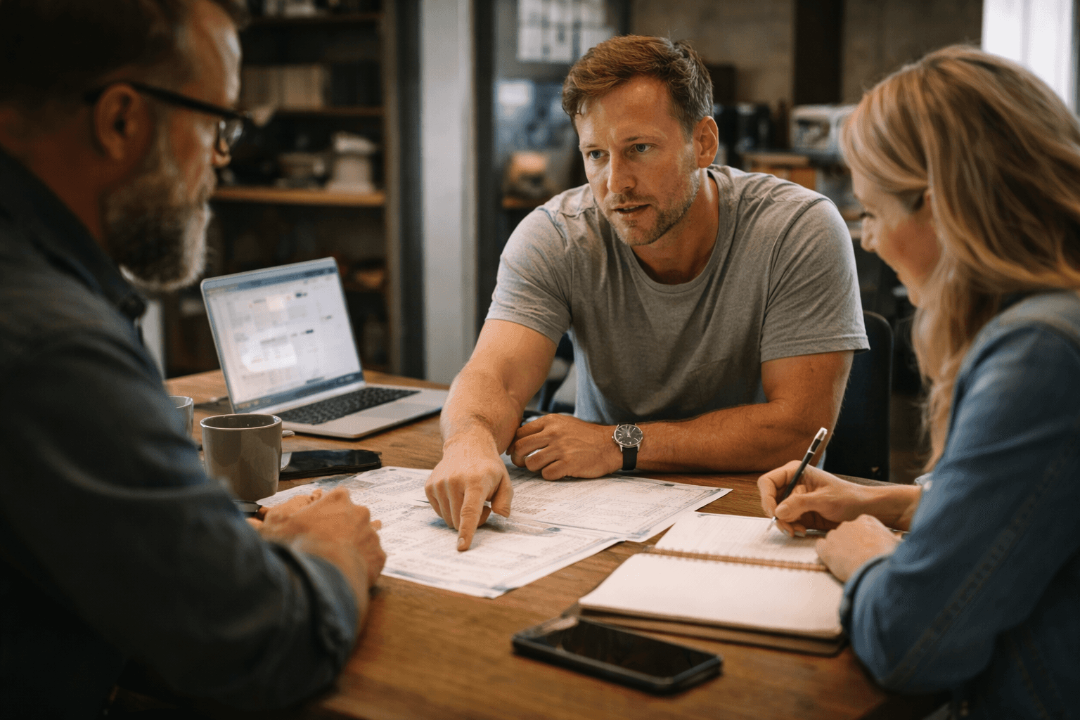 people sitting on chair in front of laptop computers