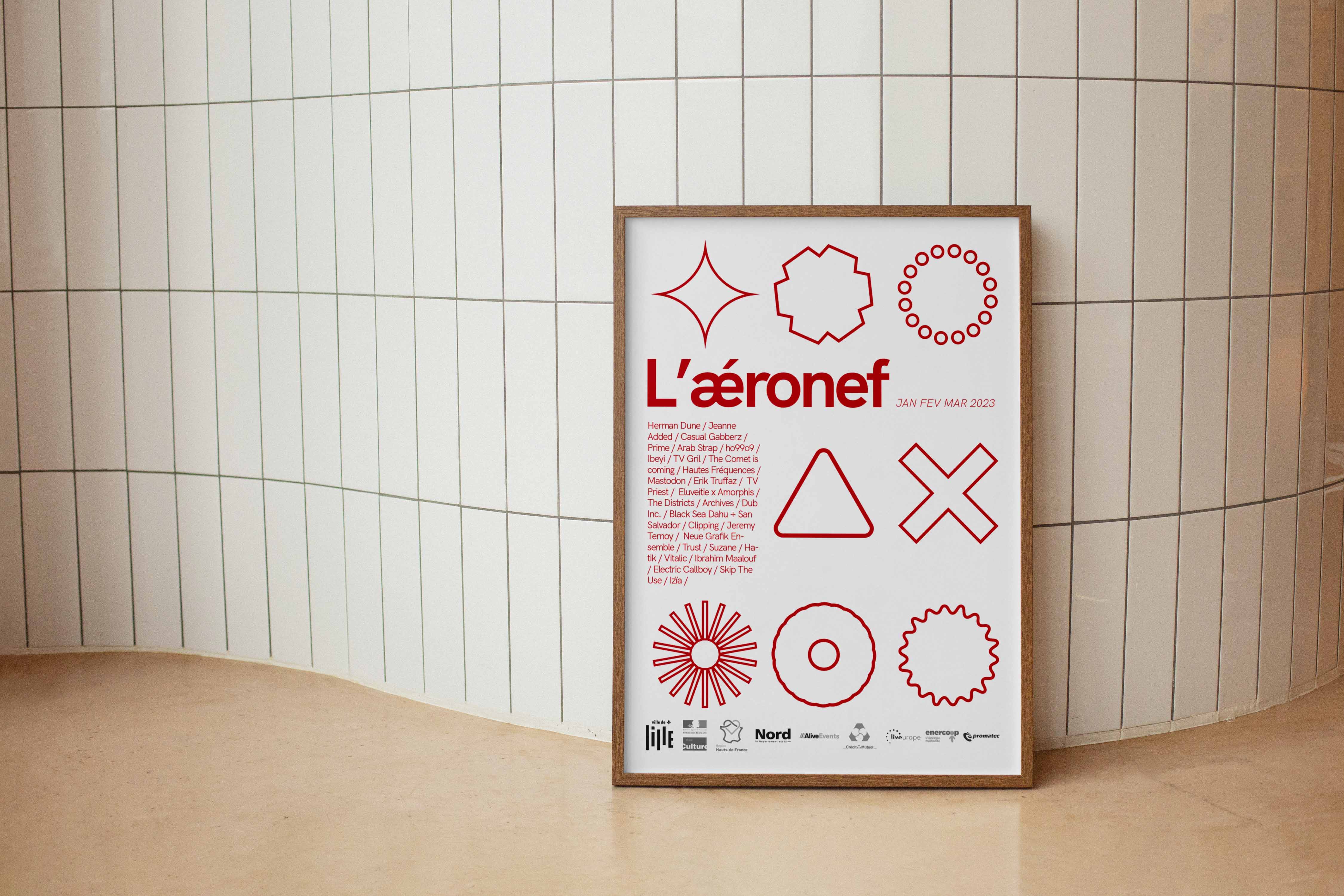 A mockup of an iPhone placed on a chair's back