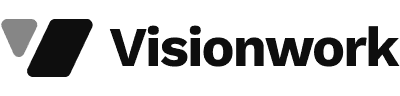 Black logo Visionwork