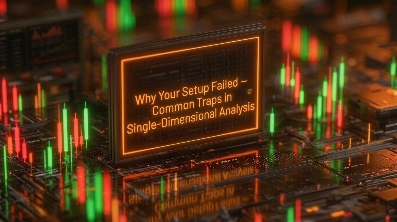 Single-dimensional chart analysis missing hidden market dimensions