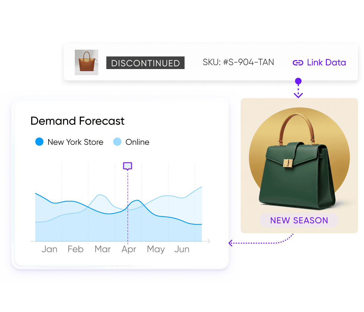 Apollo Visa virtual cards in white and black designs with contactless payment symbol
