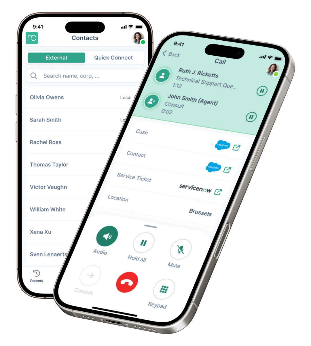 Mobile App for Amazon Connect screenshot